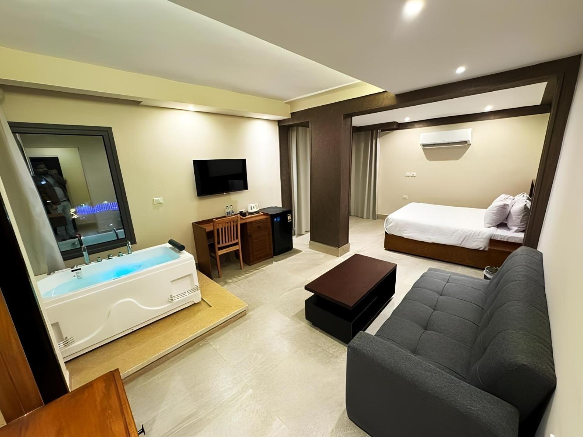 Middle East Pyramids Hotel Kafret el-Gabal Buitenkant foto